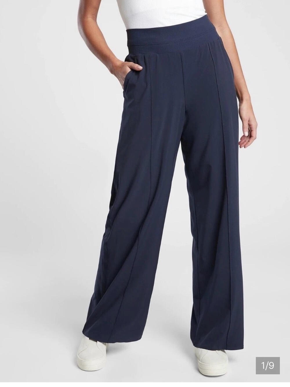Noulita Wide leg pant in navy